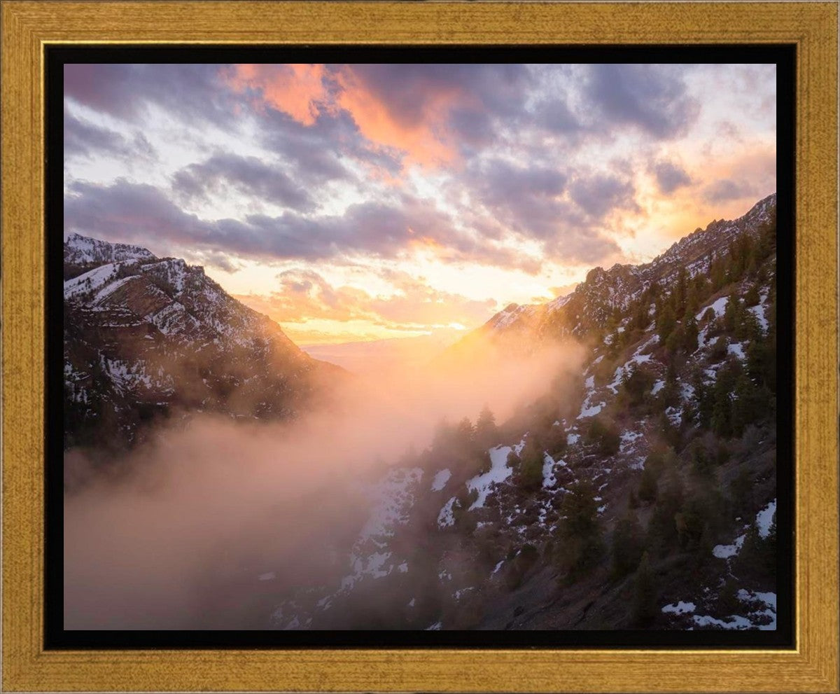 Winter Canyon Gallery Wrap
