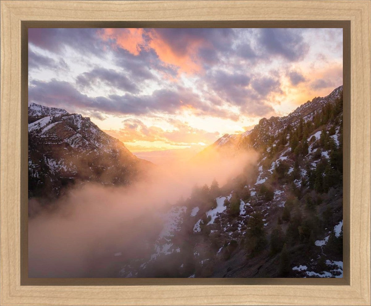 Winter Canyon Gallery Wrap