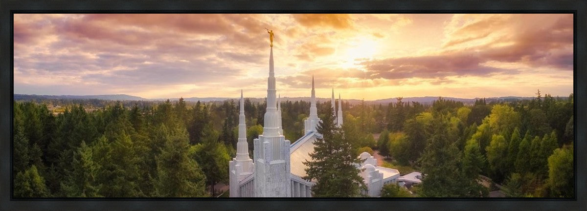 Portland From On High Gallery Wrap