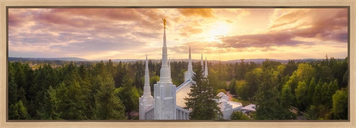 Portland From On High Gallery Wrap