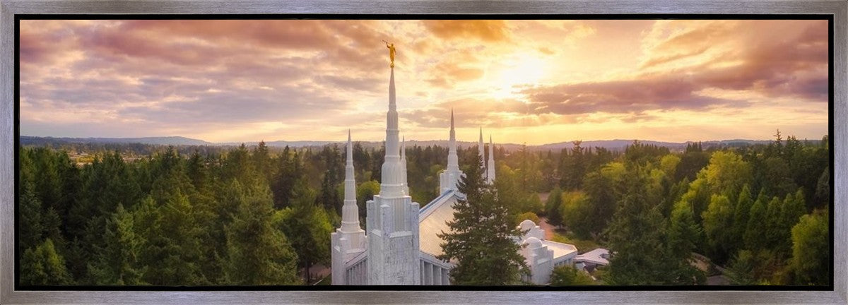 Portland From On High Gallery Wrap
