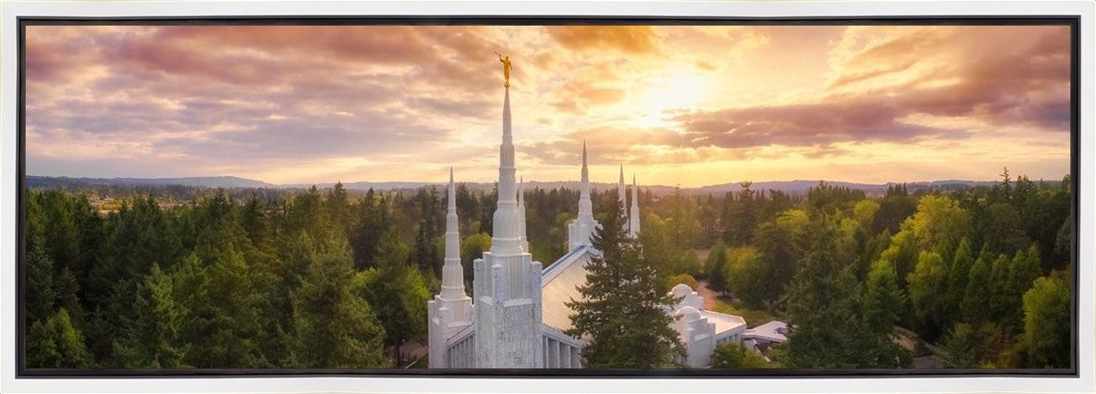 Portland From On High Gallery Wrap