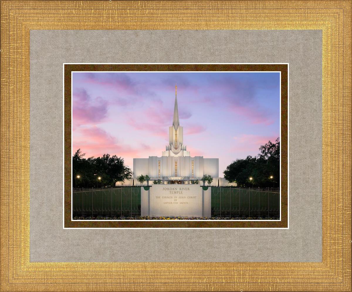 Jordan River Temple Eventide