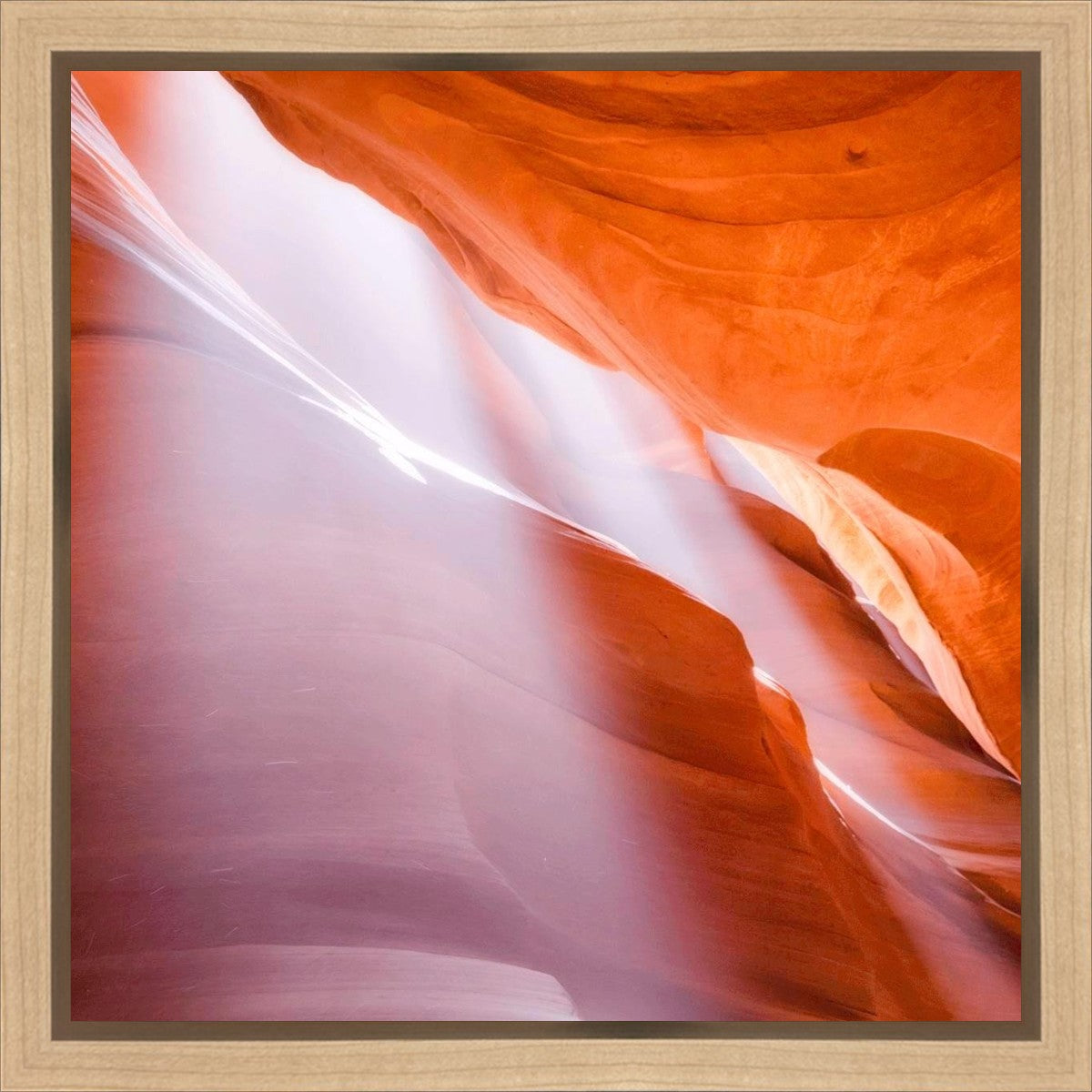 Antelope Canyon Light Shafts Gallery Wrap