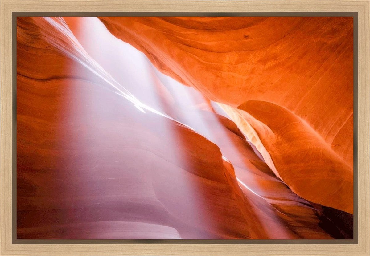 Antelope Canyon Light Shafts Gallery Wrap
