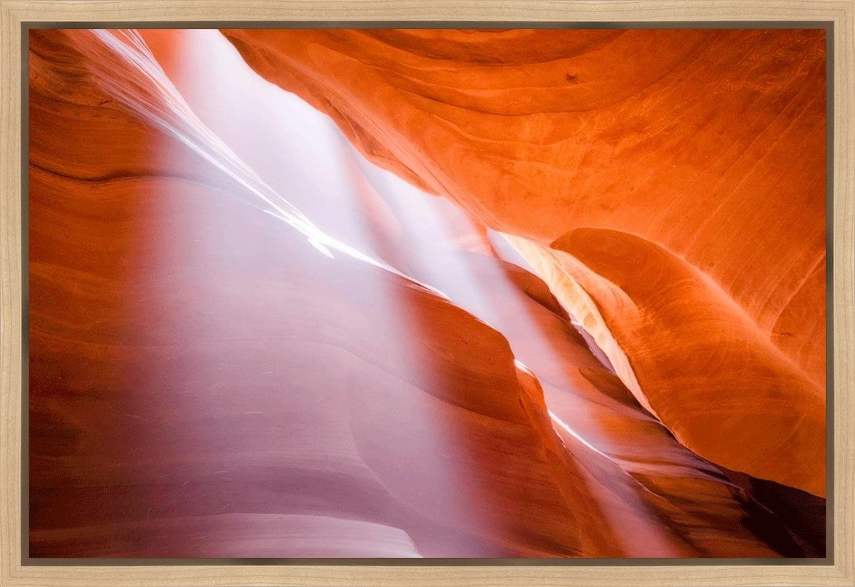 Antelope Canyon Light Shafts Gallery Wrap
