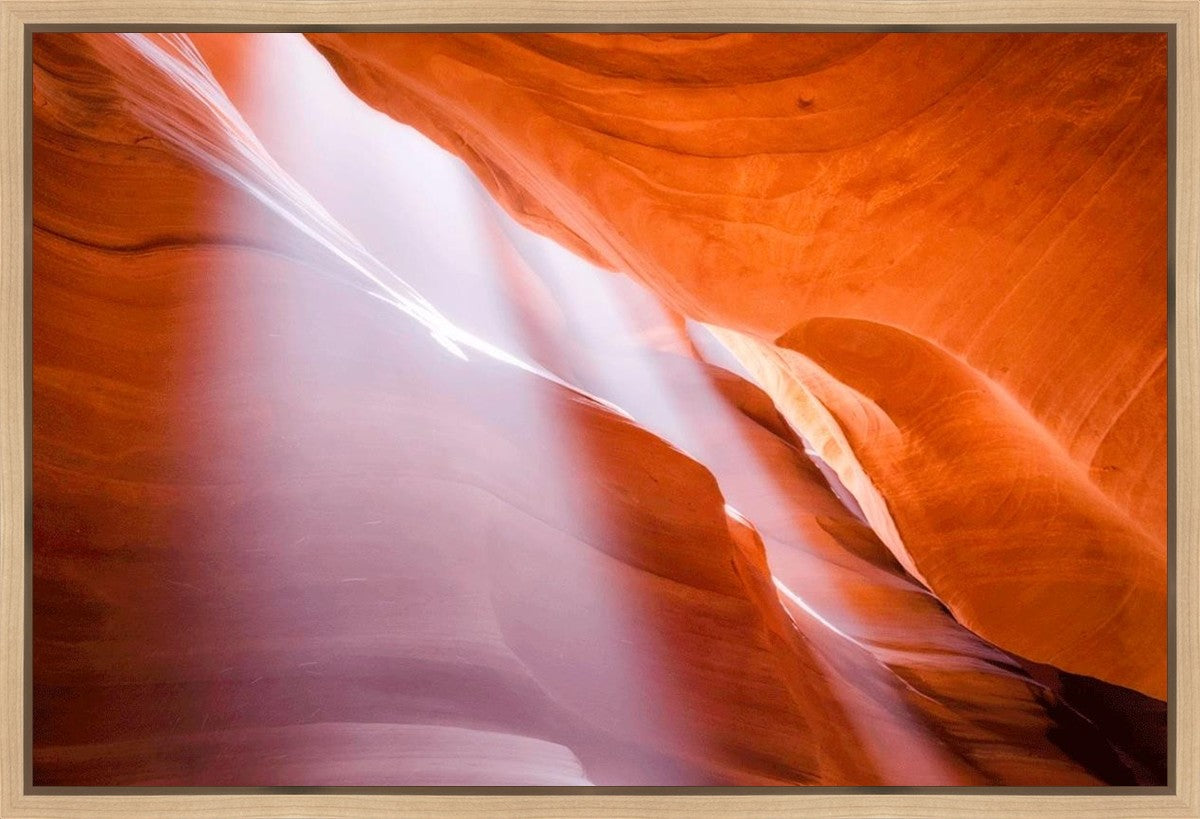 Antelope Canyon Light Shafts Gallery Wrap