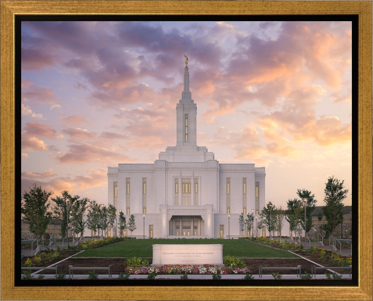 Pocatello Dawn Gallery Wrap