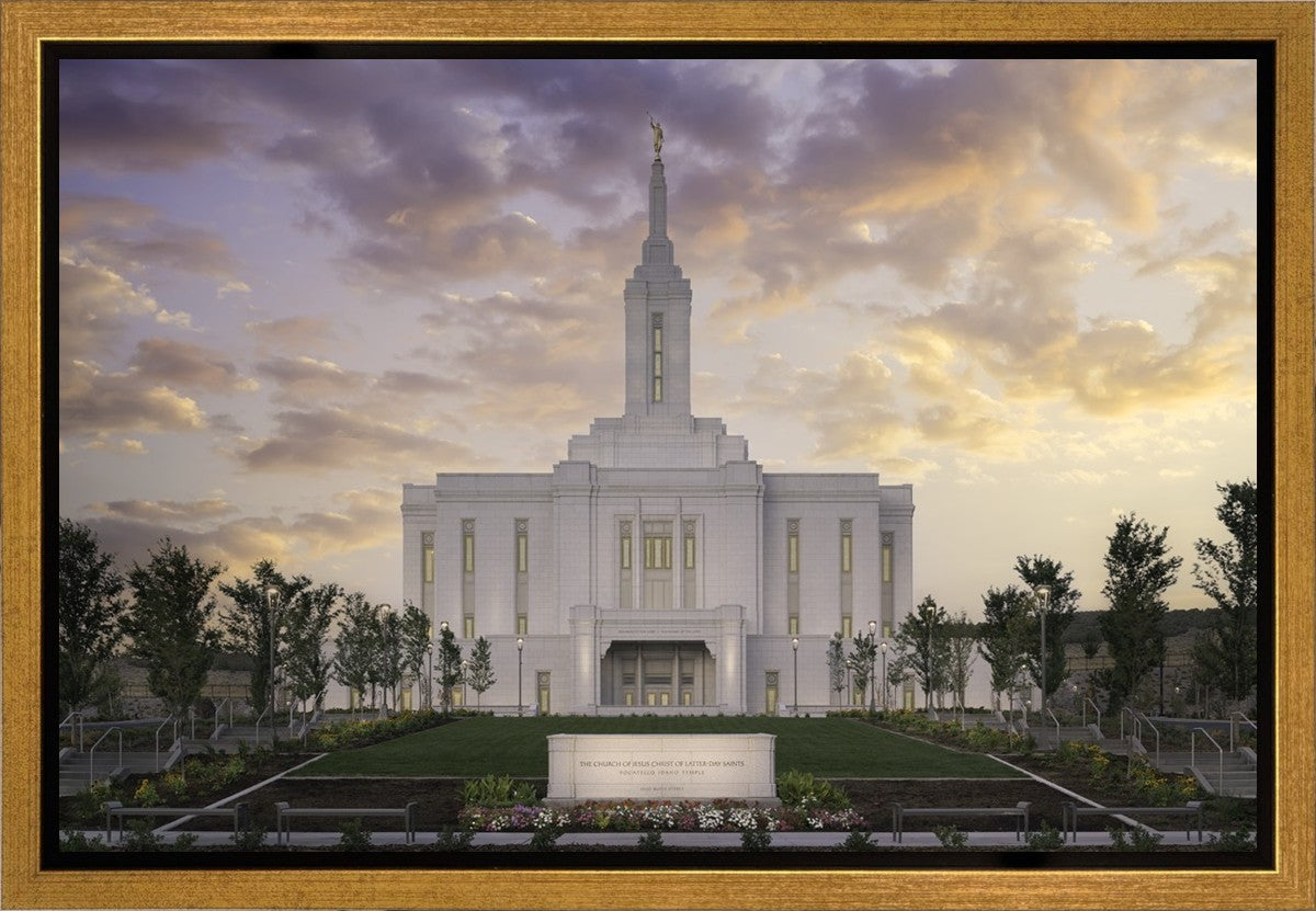 Pocatello Dawn Gallery Wrap