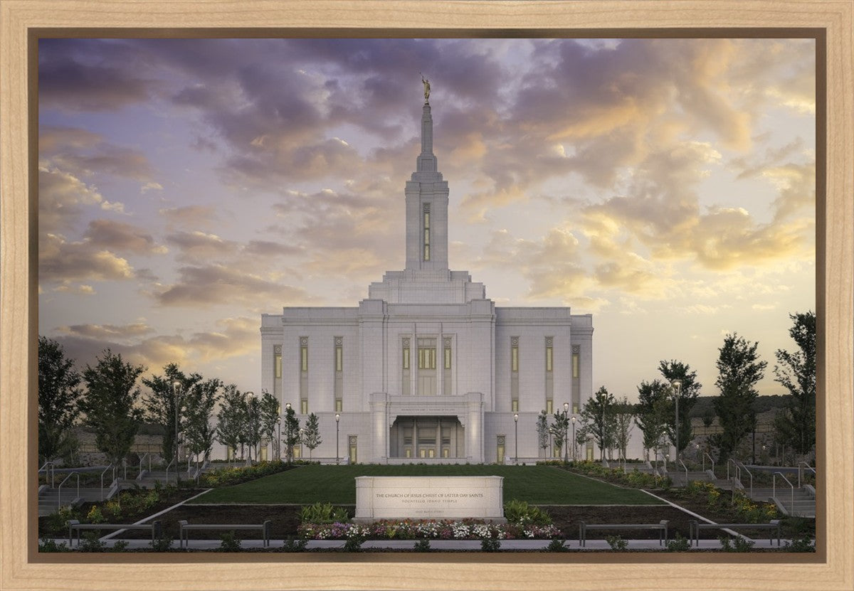 Pocatello Dawn Gallery Wrap