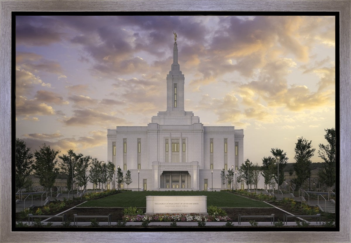 Pocatello Dawn Gallery Wrap