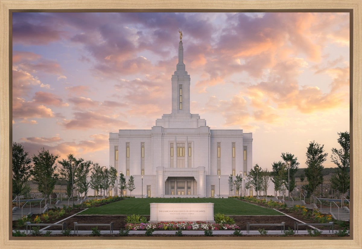 Pocatello Dawn Gallery Wrap