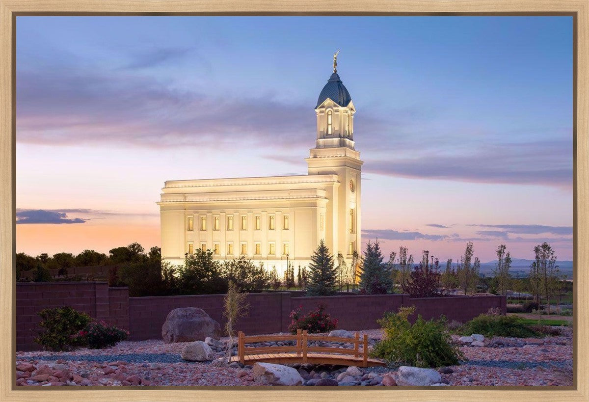Cedar City Bridgeway to Eternity Gallery Wrap