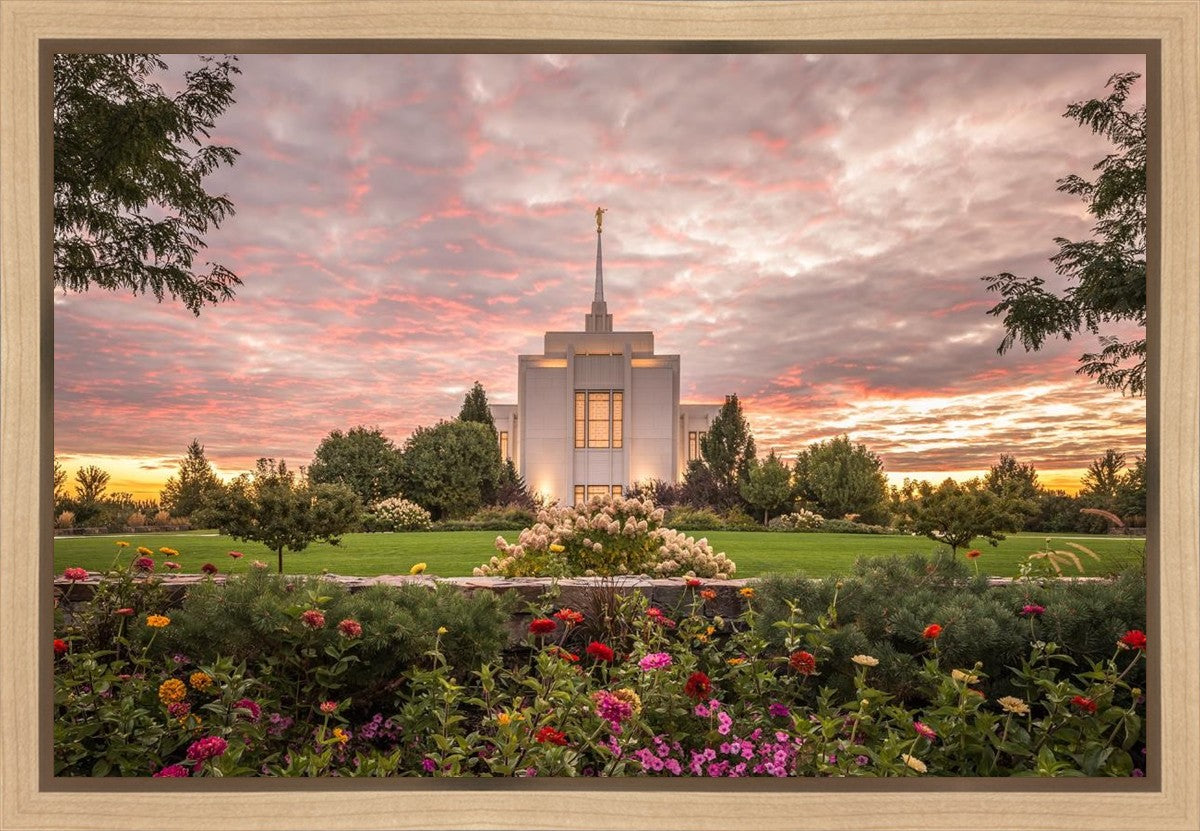 Twin Falls Eternal Paradise Gallery Wrap