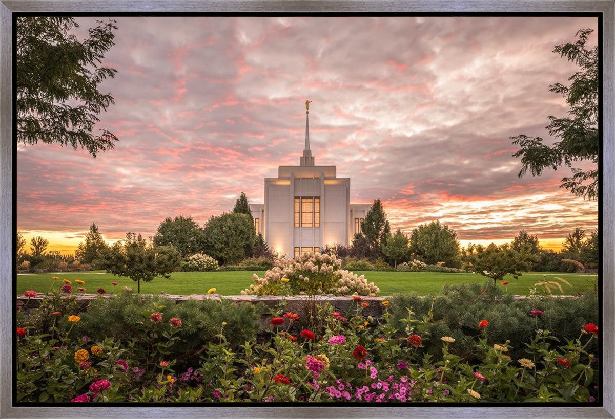 Twin Falls Eternal Paradise Gallery Wrap