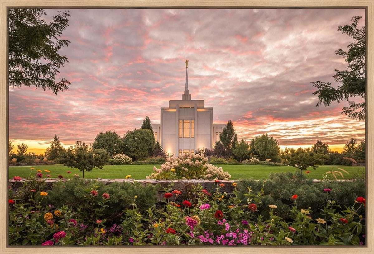 Twin Falls Eternal Paradise Gallery Wrap