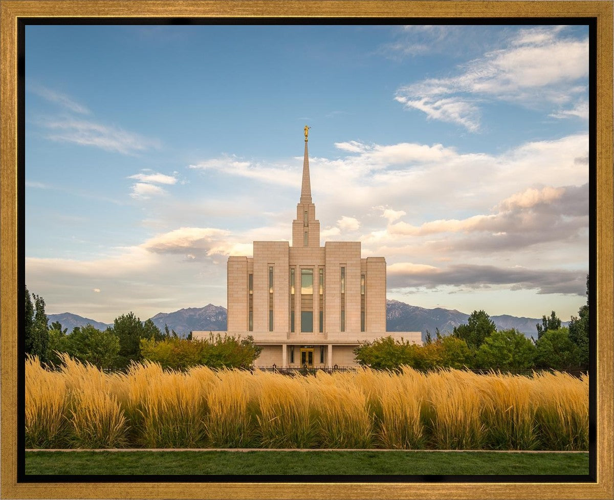 Oquirrh Mountain Beyond the Veil Gallery Wrap