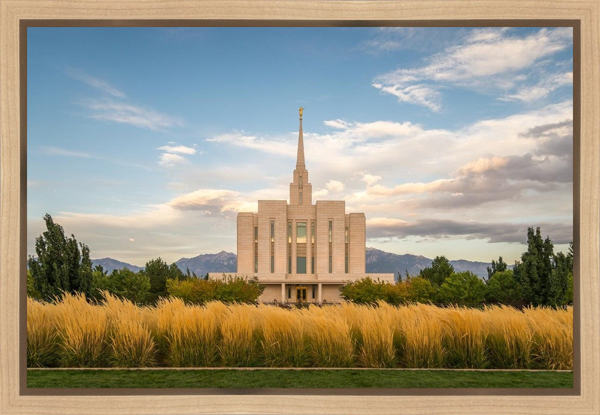 Oquirrh Mountain Beyond the Veil Gallery Wrap