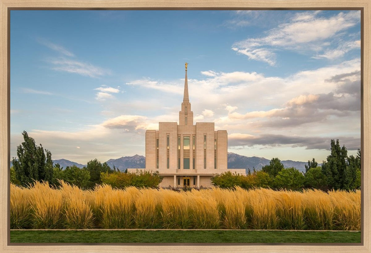 Oquirrh Mountain Beyond the Veil Gallery Wrap