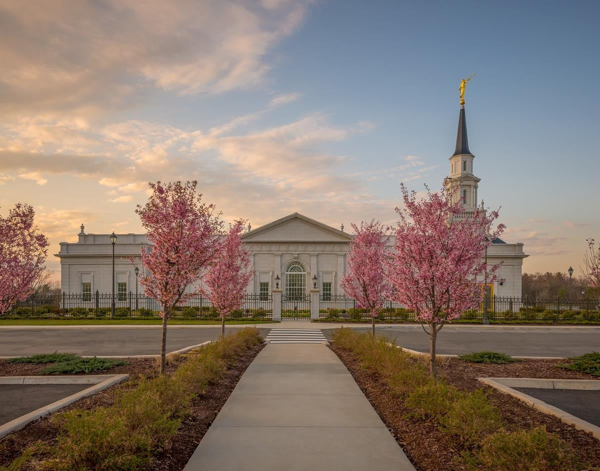 Hartford Temple Pathway Gallery Wrap