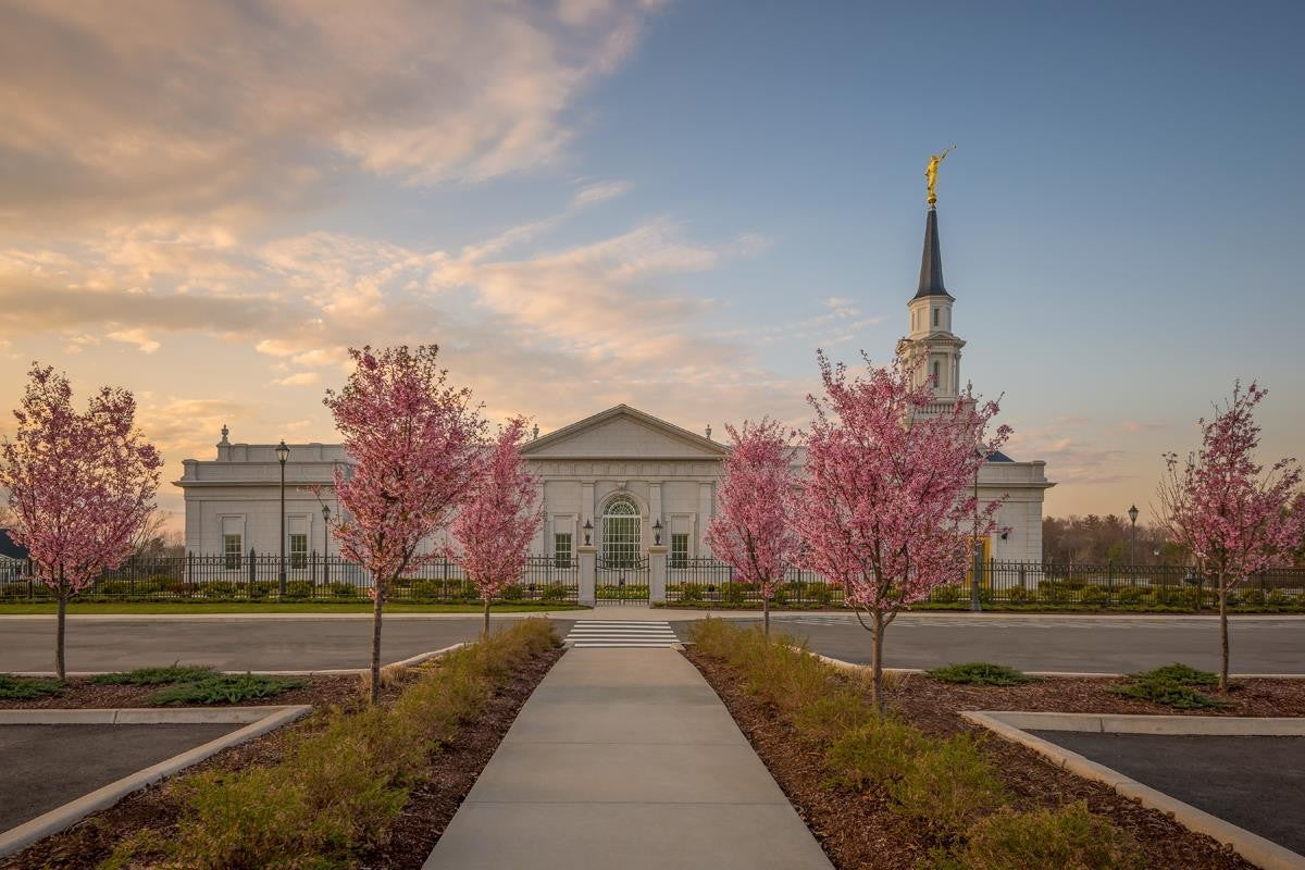 Hartford Temple Pathway Gallery Wrap