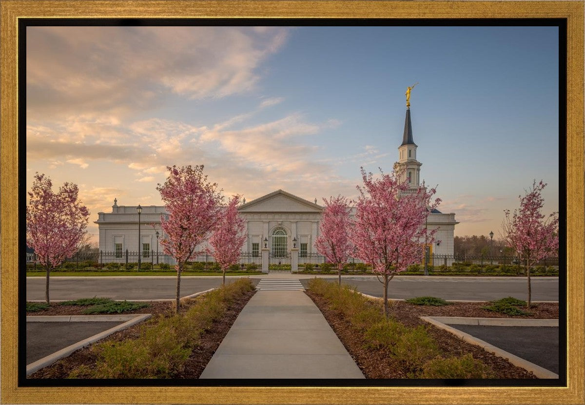 Hartford Temple Pathway Gallery Wrap