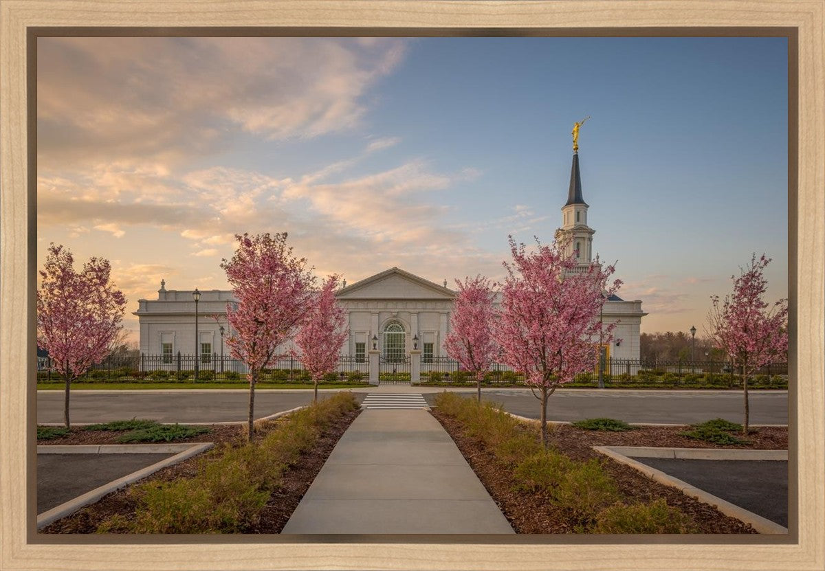 Hartford Temple Pathway Gallery Wrap