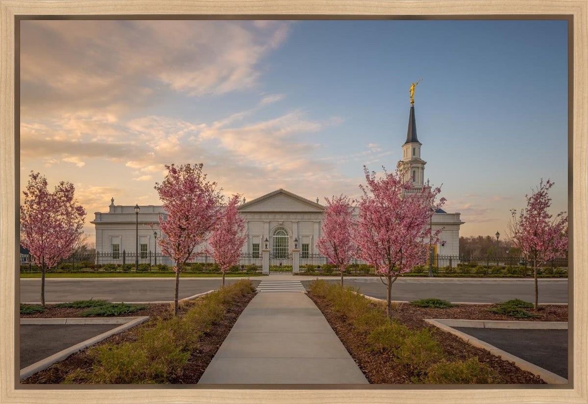 Hartford Temple Pathway Gallery Wrap