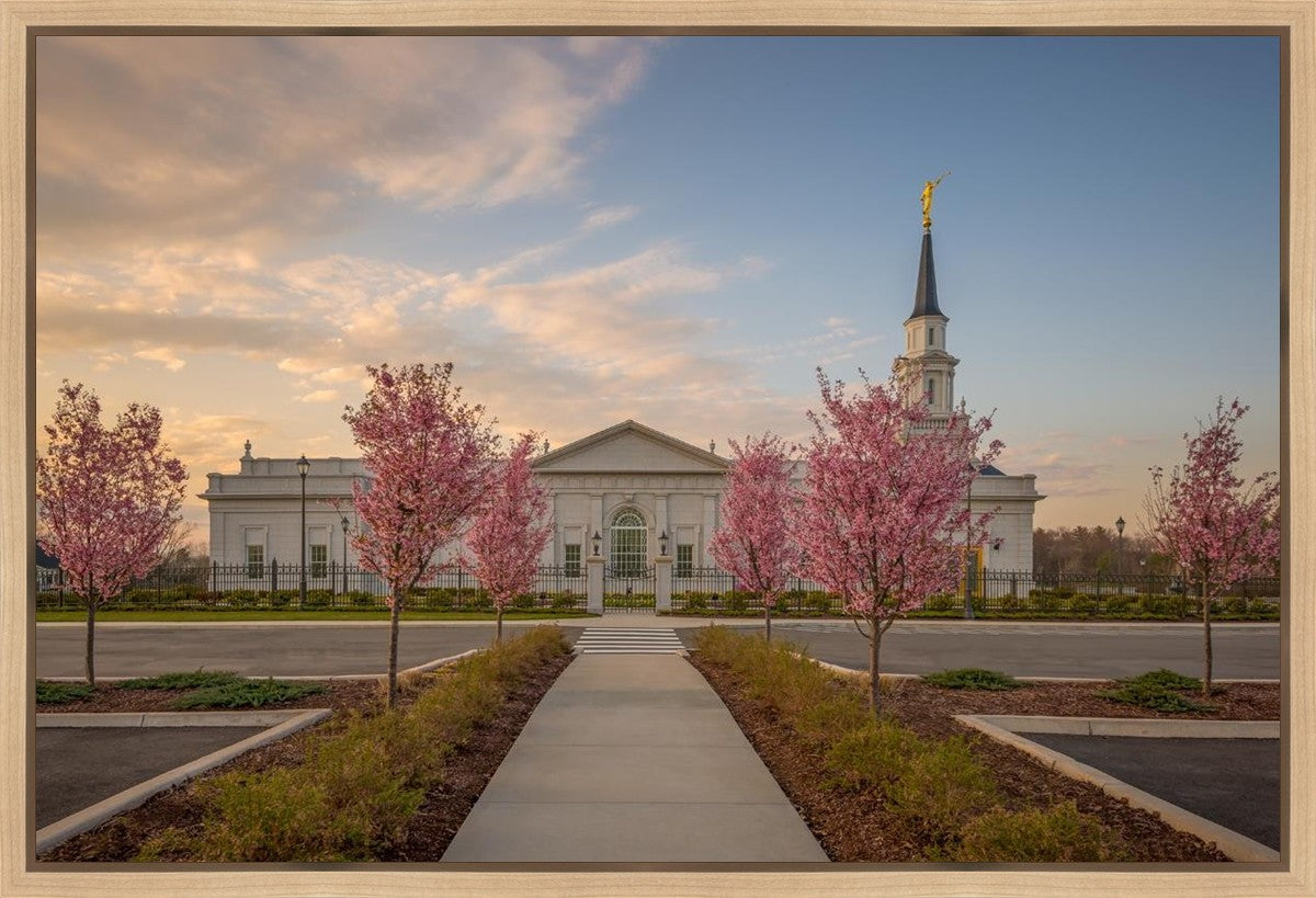 Hartford Temple Pathway Gallery Wrap