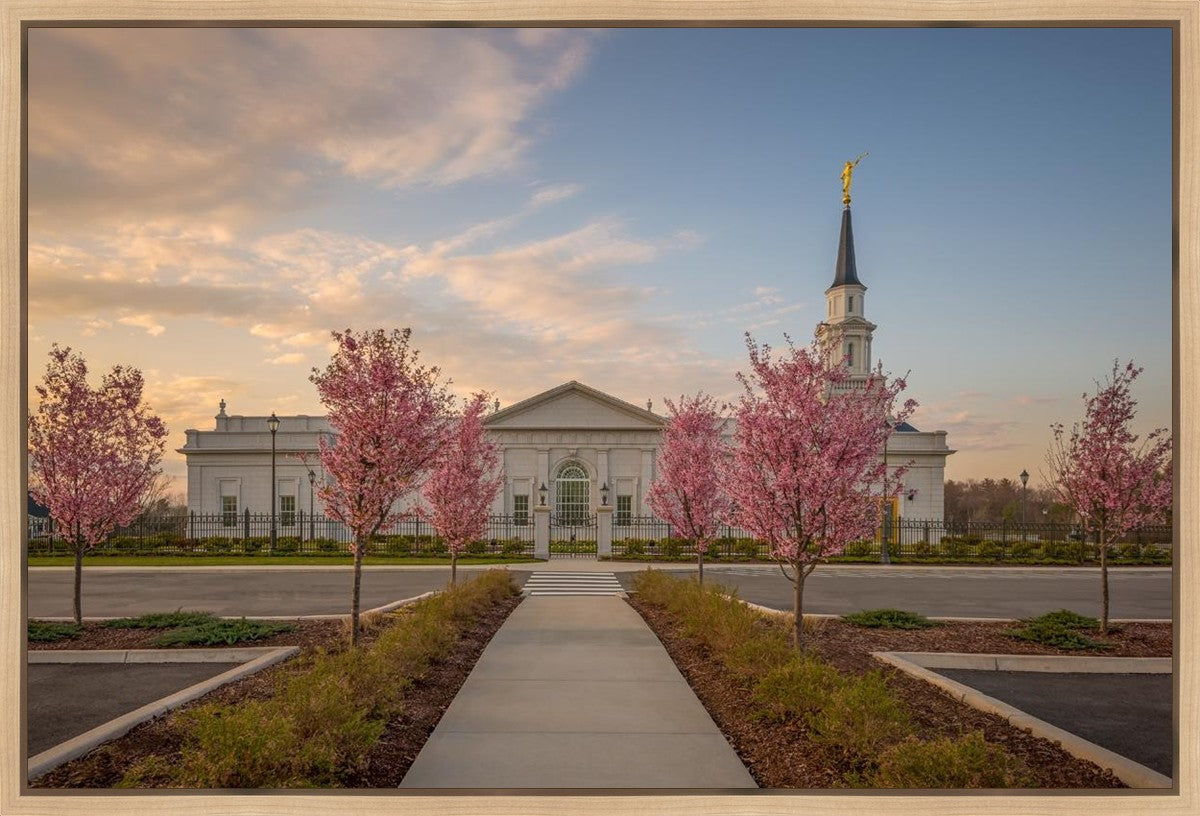 Hartford Temple Pathway Gallery Wrap