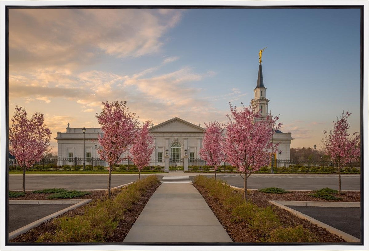 Hartford Temple Pathway Gallery Wrap