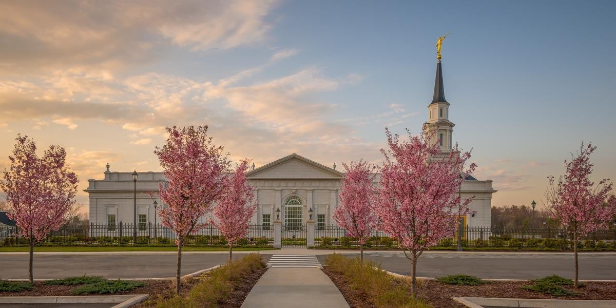 Hartford Temple Pathway Gallery Wrap