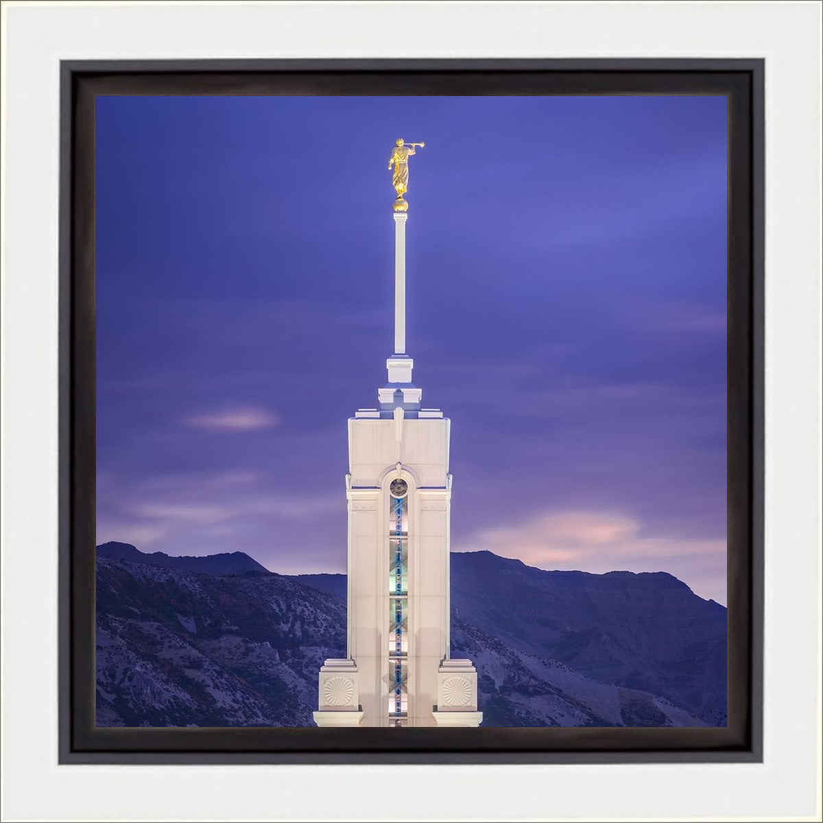 Mount Timpanogos Purple Mountains Gallery Wrap