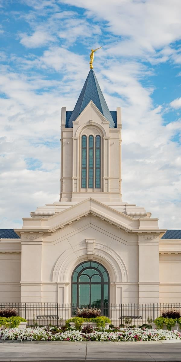 Fort Collins Temple Morning Gallery Wrap