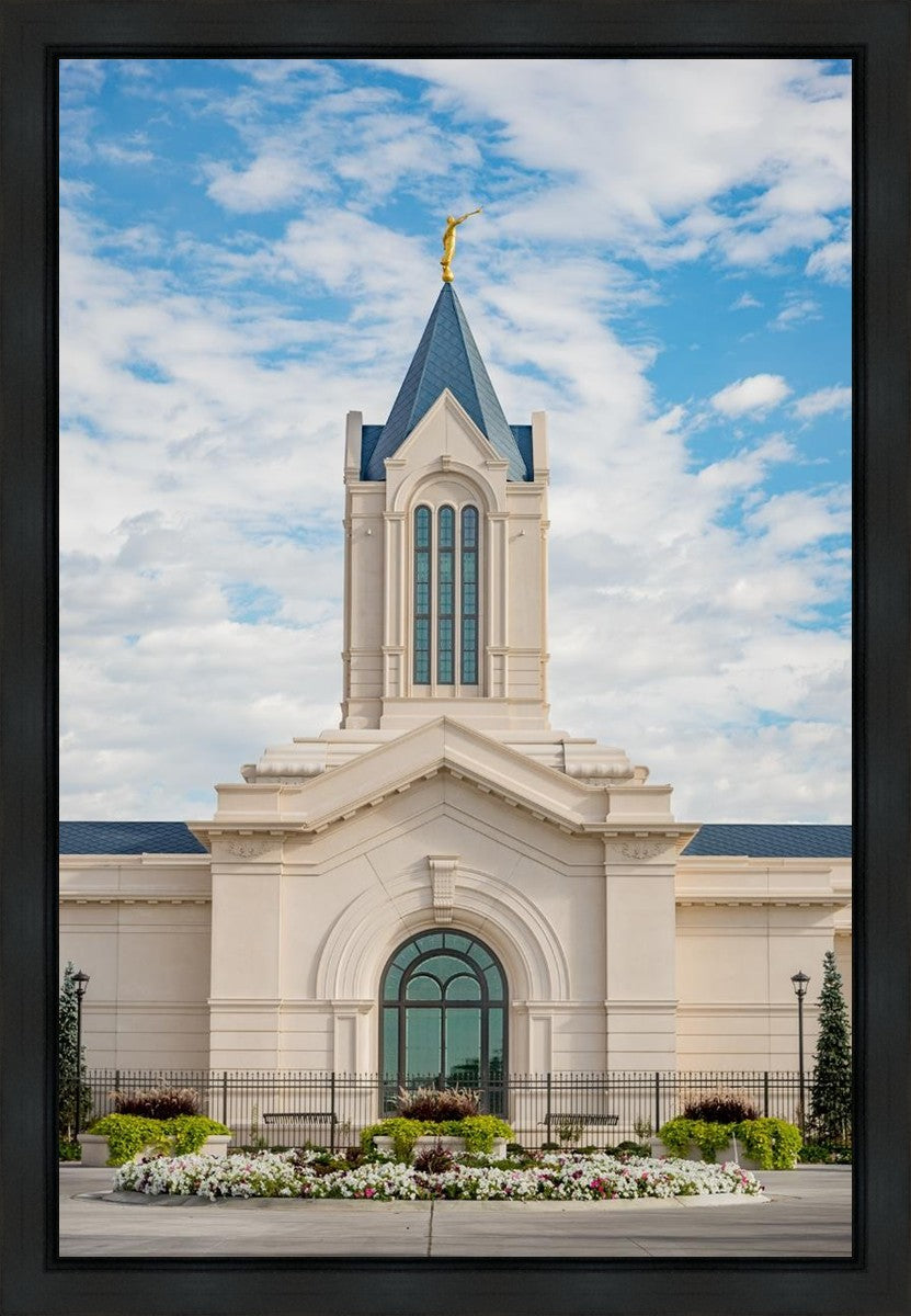 Fort Collins Temple Morning Gallery Wrap