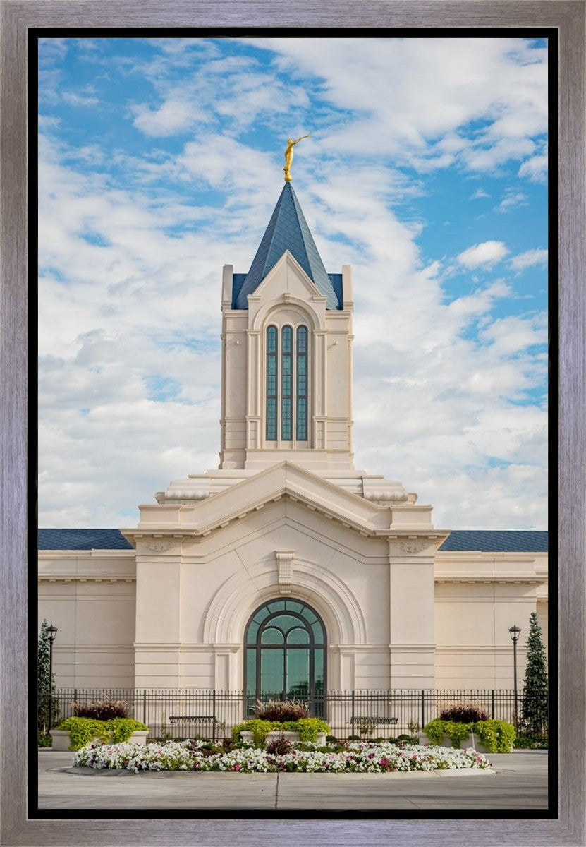 Fort Collins Temple Morning Gallery Wrap