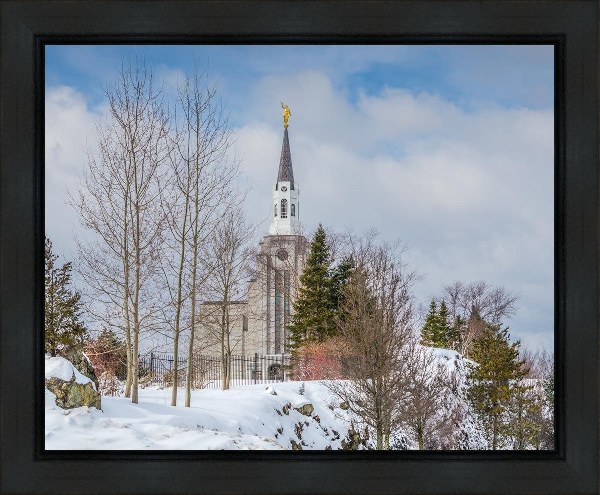 Boston Winter Morning Gallery Wrap