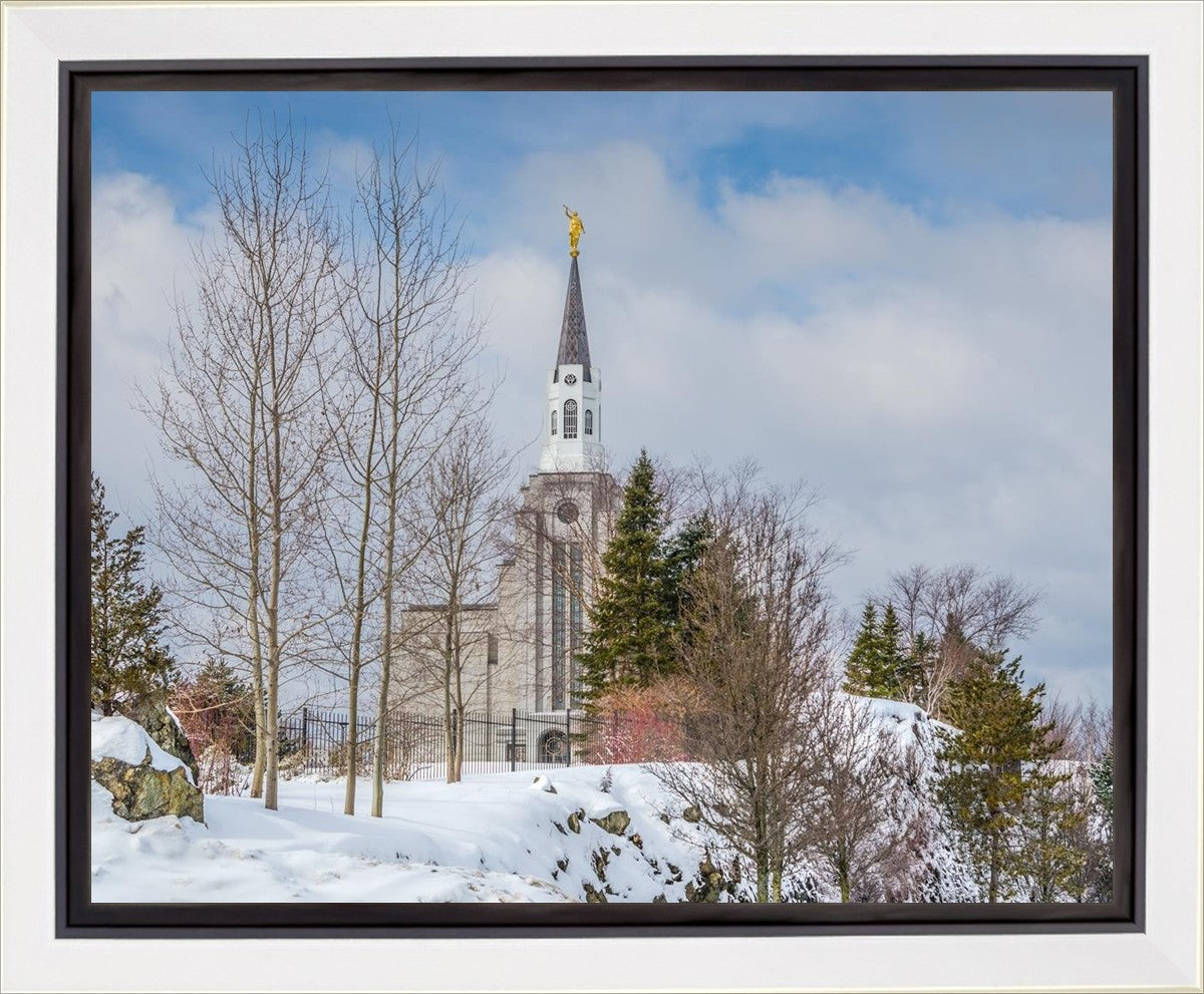 Boston Winter Morning Gallery Wrap