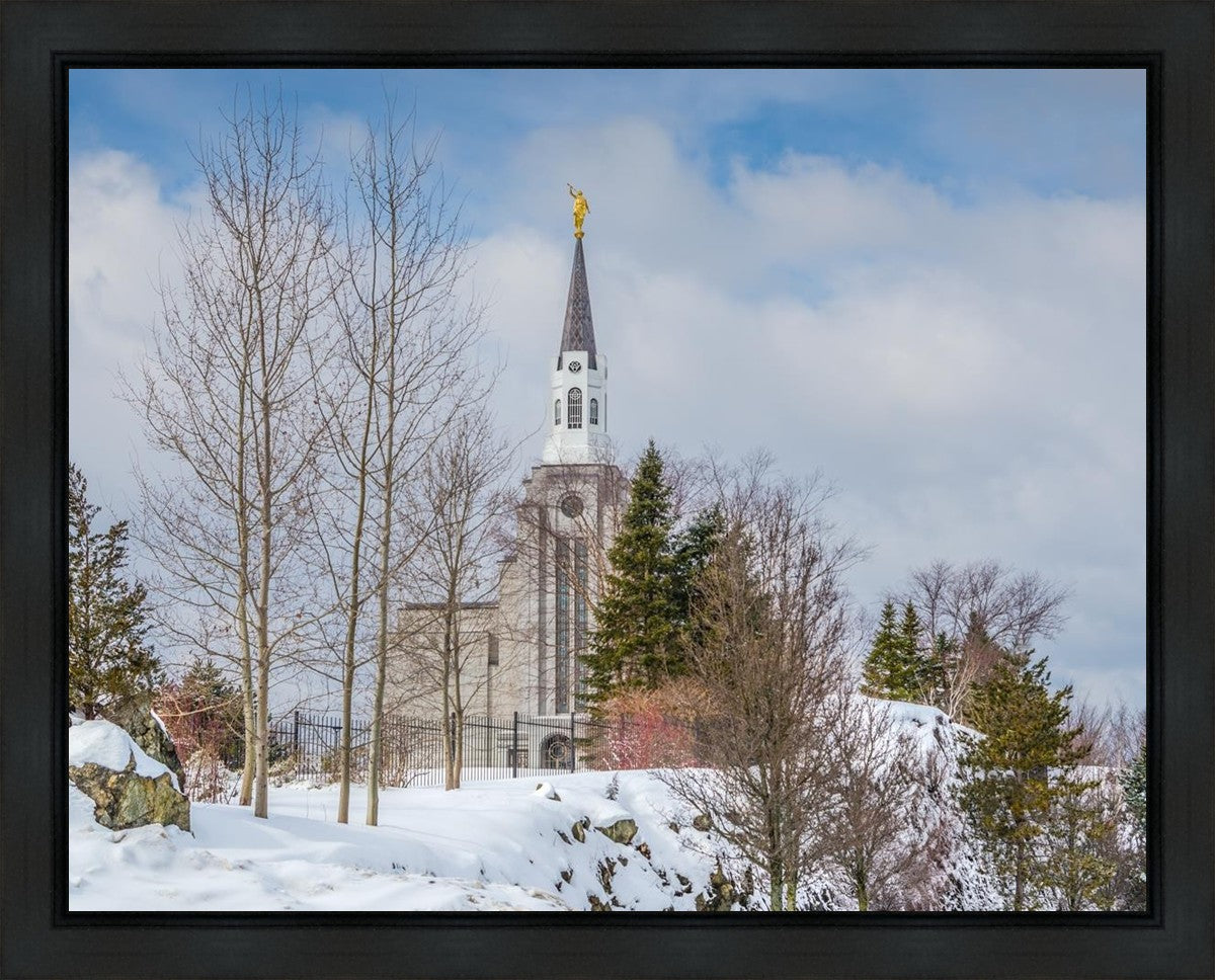 Boston Winter Morning Gallery Wrap