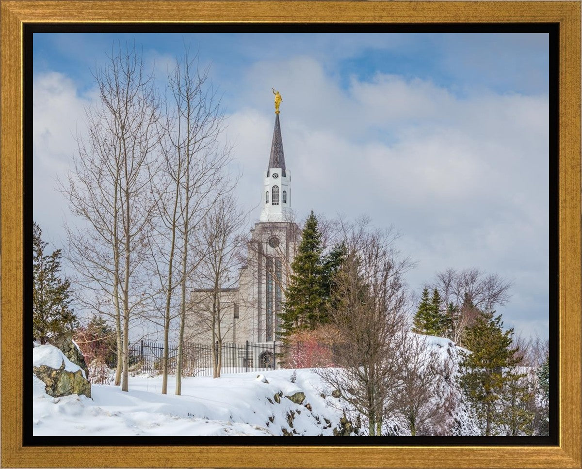 Boston Winter Morning Gallery Wrap