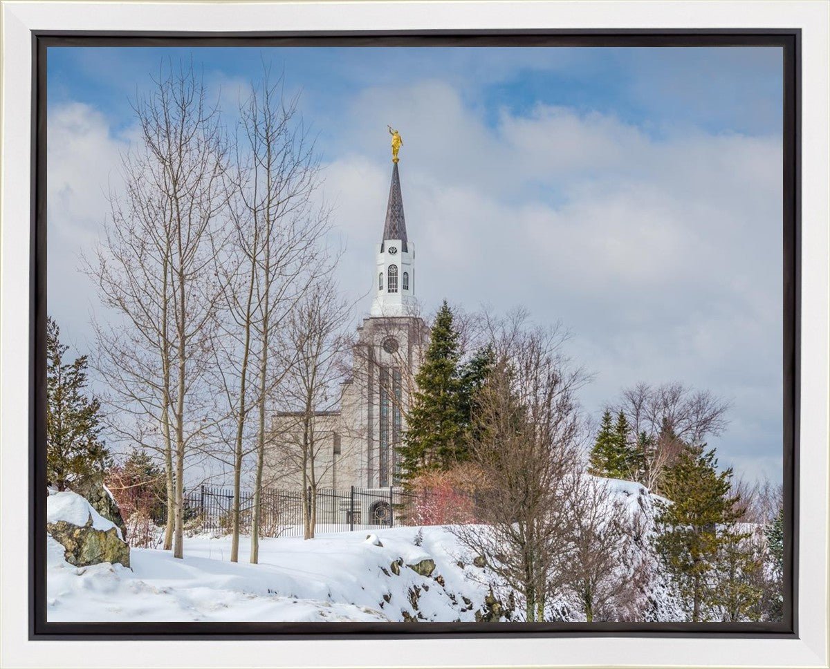 Boston Winter Morning Gallery Wrap