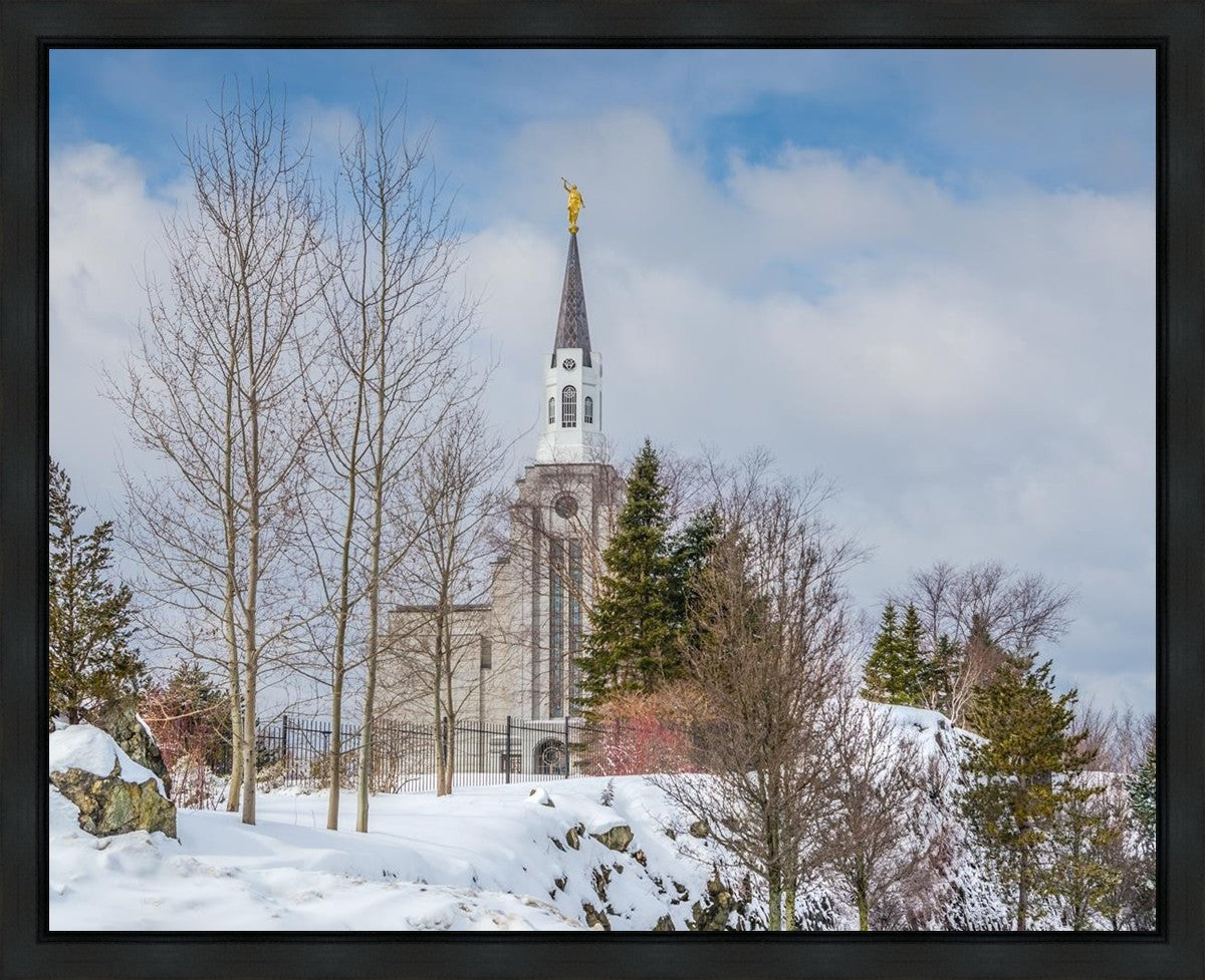 Boston Winter Morning Gallery Wrap