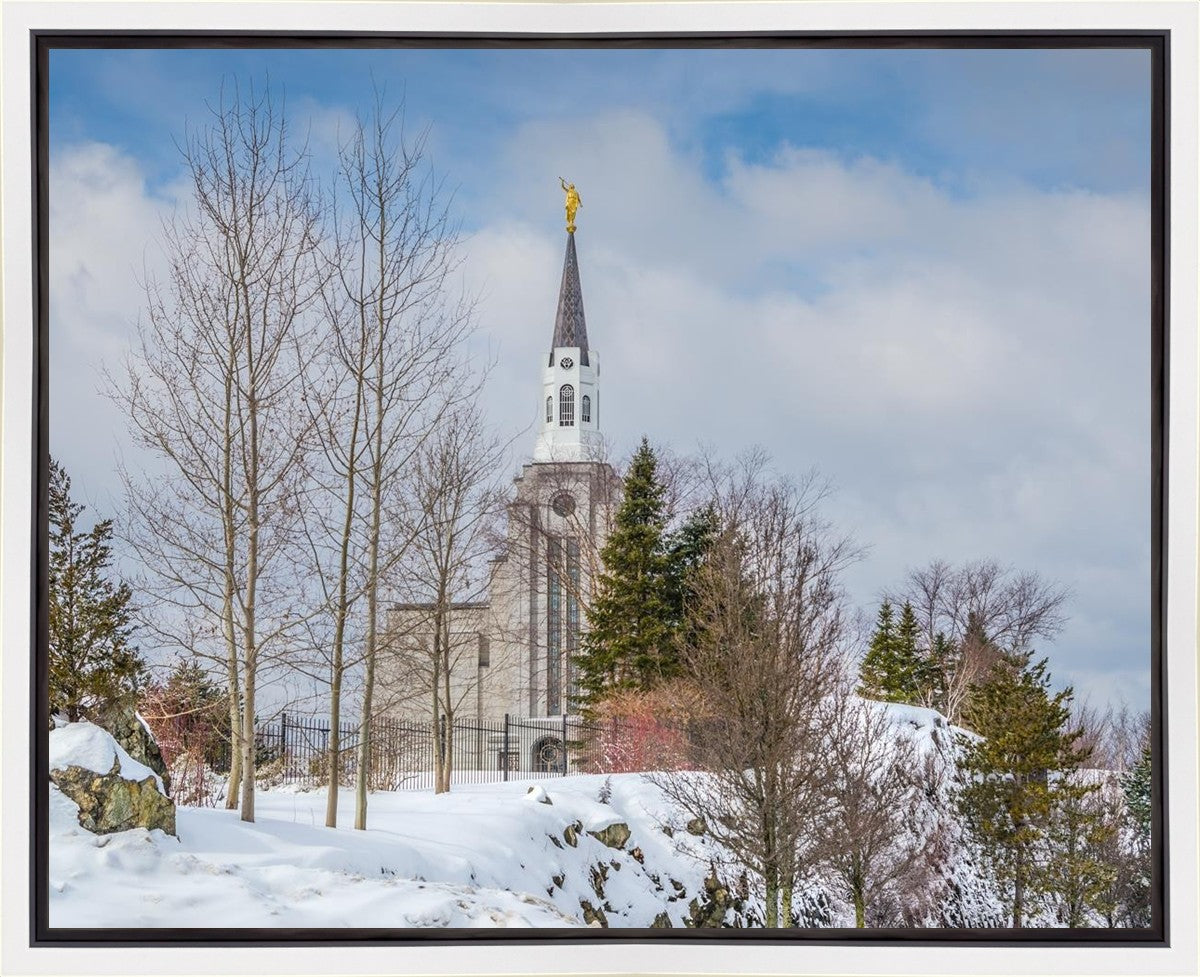 Boston Winter Morning Gallery Wrap