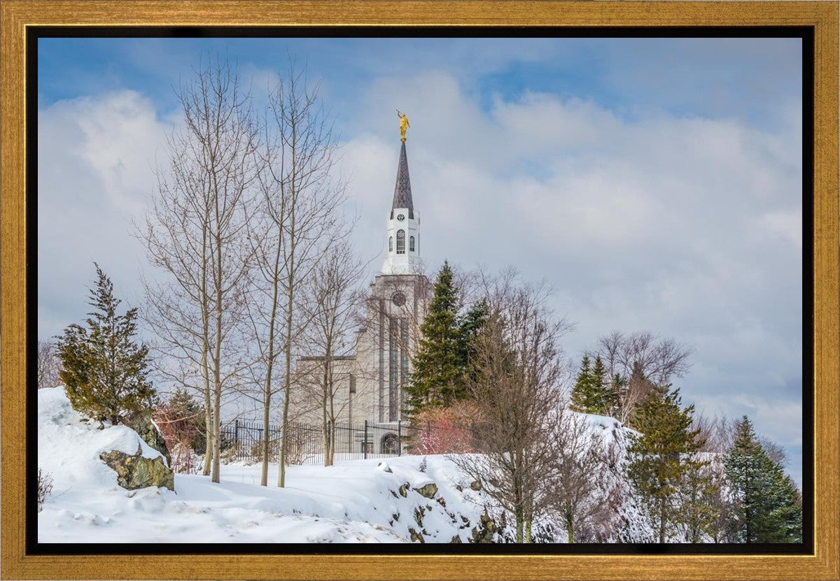 Boston Winter Morning Gallery Wrap