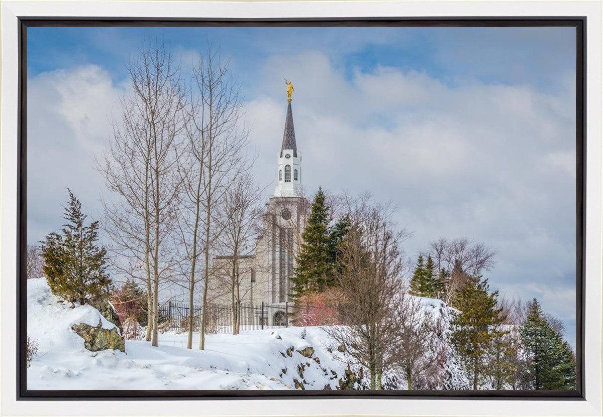 Boston Winter Morning Gallery Wrap