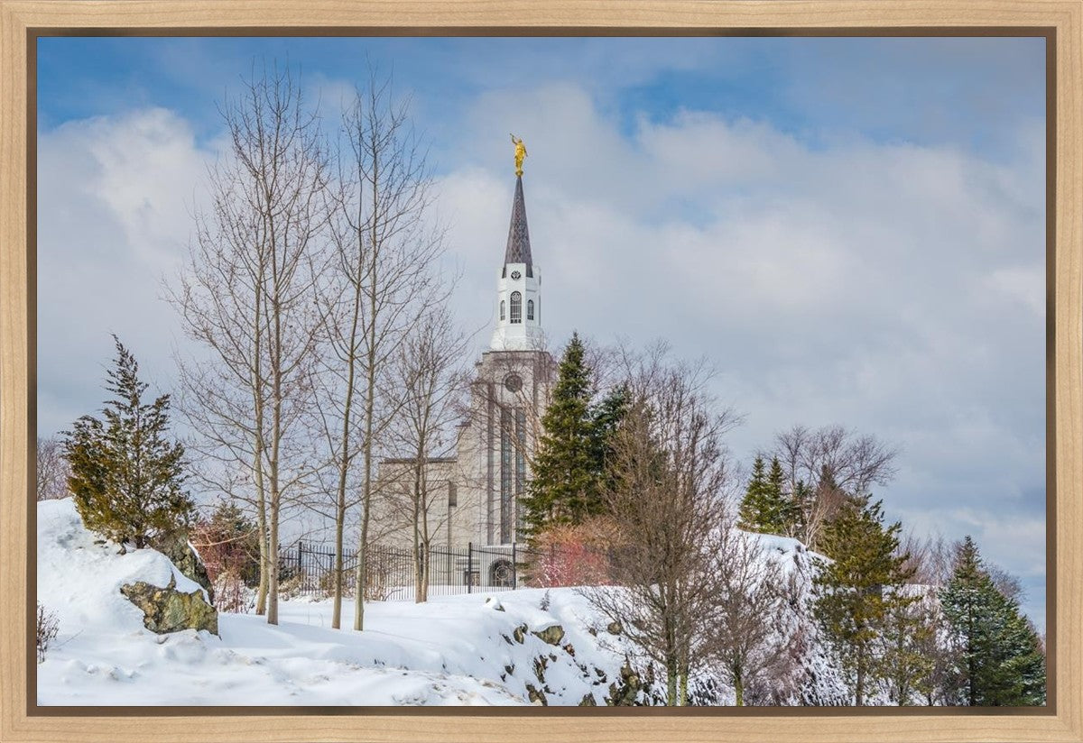 Boston Winter Morning Gallery Wrap