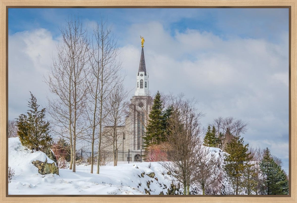 Boston Winter Morning Gallery Wrap
