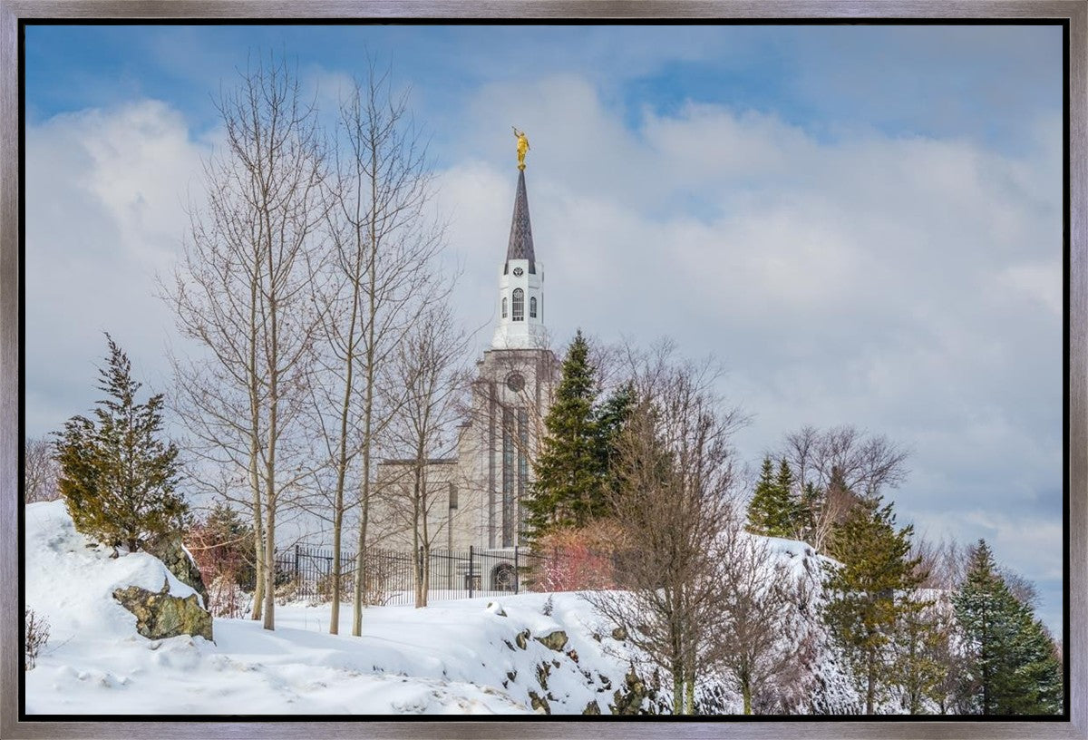 Boston Winter Morning Gallery Wrap