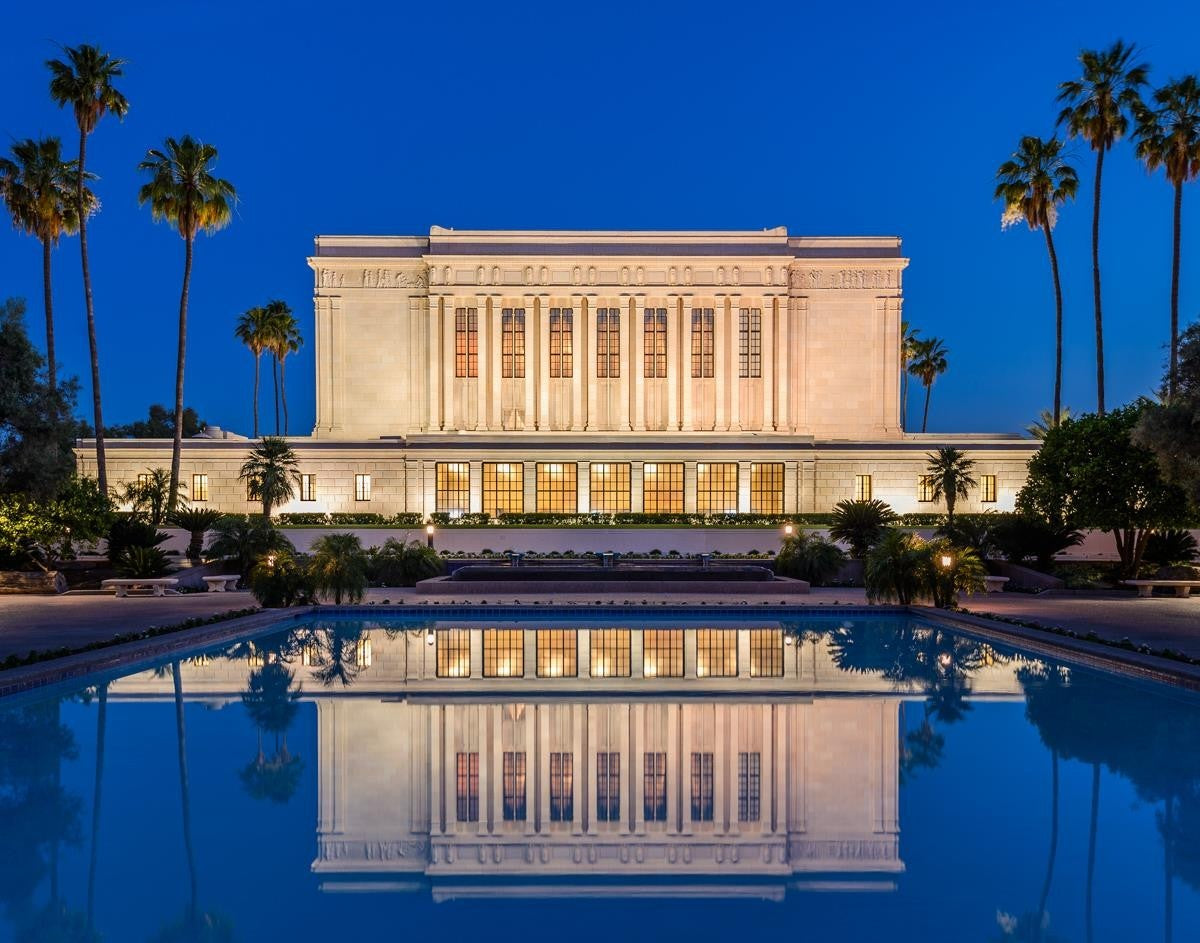 Mesa Blue Hour Gallery Wrap