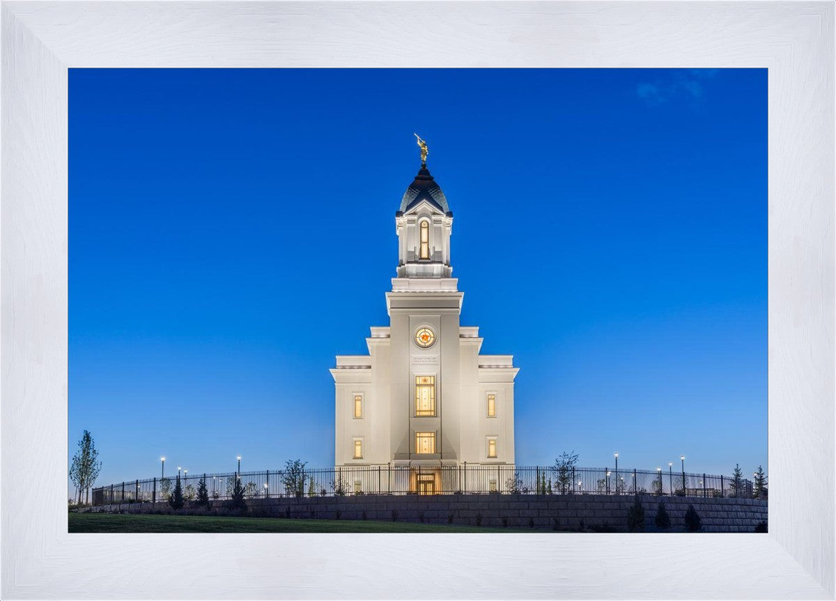 Cedar City Temple Blue Hour
